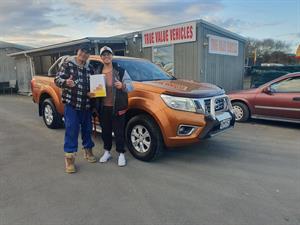 True Value Vehicles  Testimonial - Teremoana Ruaporo