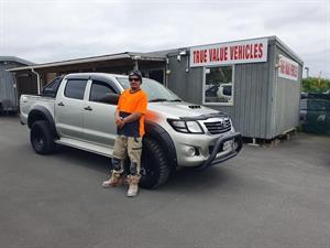 True Value Vehicles  Testimonial - Gwendolen Tumanako