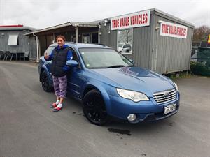 True Value Vehicles  Testimonial - Te Aroha Kirkwood
