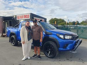 True Value Vehicles  Testimonial - Kahu Hanuera