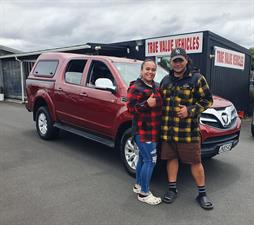 True Value Vehicles  Testimonial - Matalena Rapana